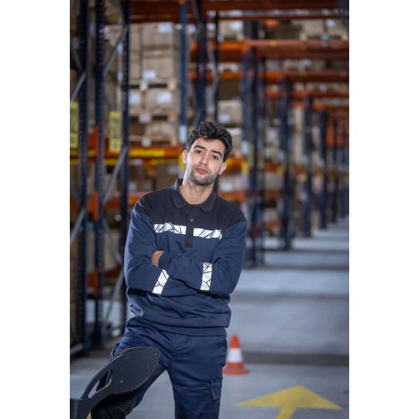 Immagine 7100 HI- VIS FELPA POLO EN 1753