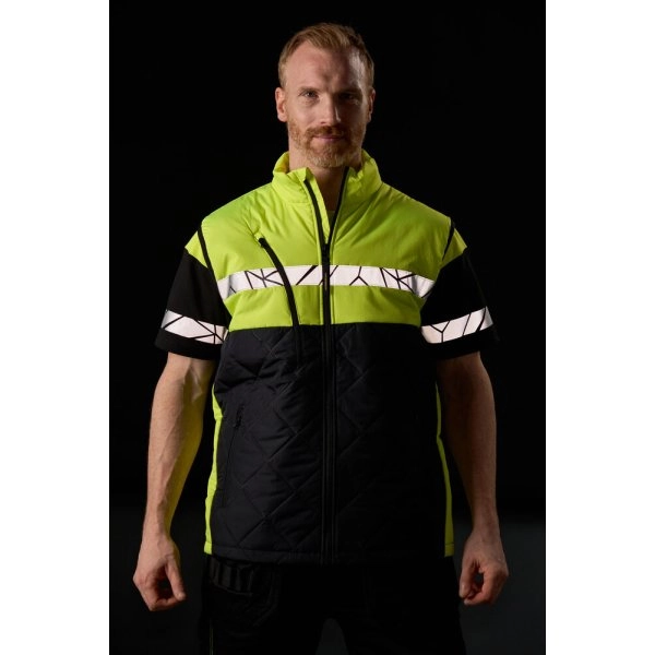 Immagine 7700 HI-VIS SMANICATO TRAPUNTATO LEGGERO