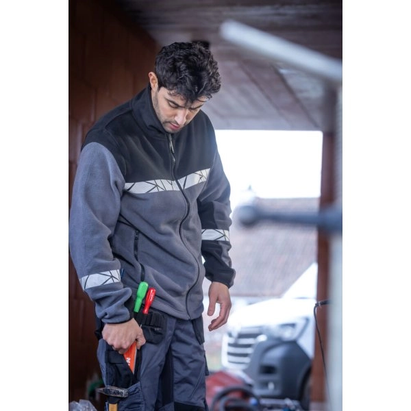 Immagine 7300 HI-VIS PILE CARDIGAN EN 17353