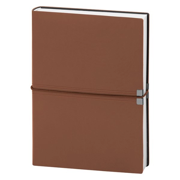 Immagine Agenda giornaliera sabato e domenica abbinati con elastico e copertina flessibile personalizzabile 15 x 21 cm