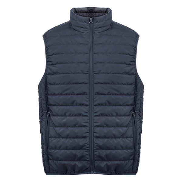 NORWAY - Gilet trapuntato con protezione mento e tasche laterali