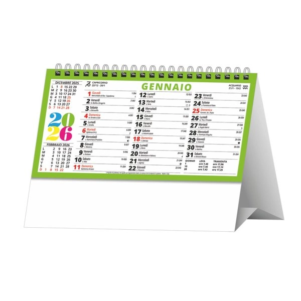 H015 CALENDARIO DA TAVOLO SVEDESE 