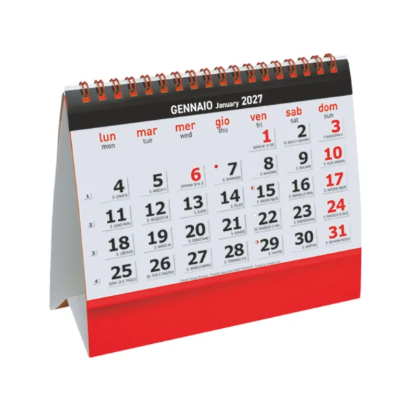 Immagine H010 CALENDARIO DA TAVOLO ESSENTIAL DESK
