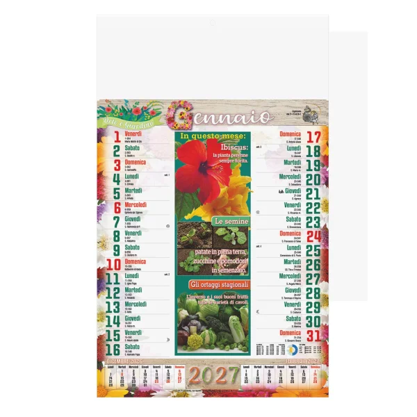 B086 - CALENDARIO ORTO E GIARDINO