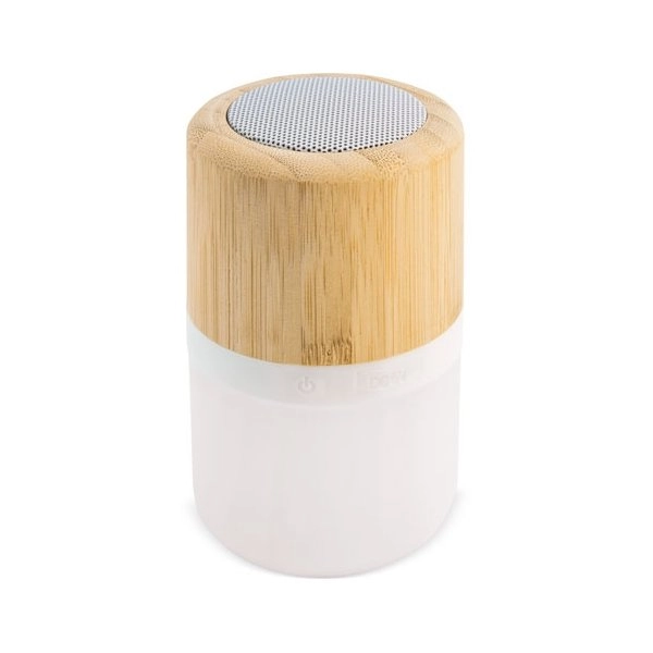 ALTOPARLANTE LUMINOSO IN BAMBÙ 