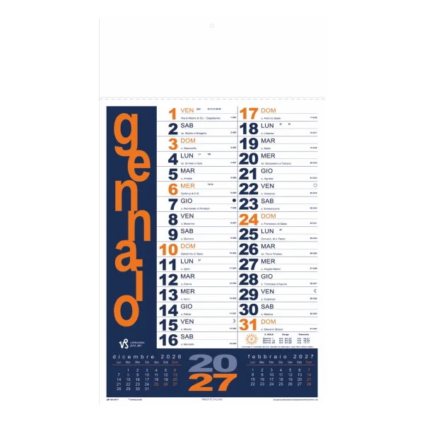 B059 Calendario “Portoghese”