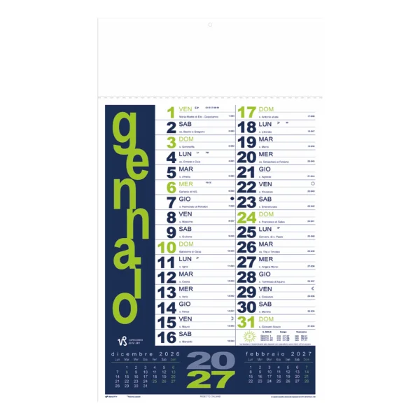 Immagine B059 Calendario “Portoghese”