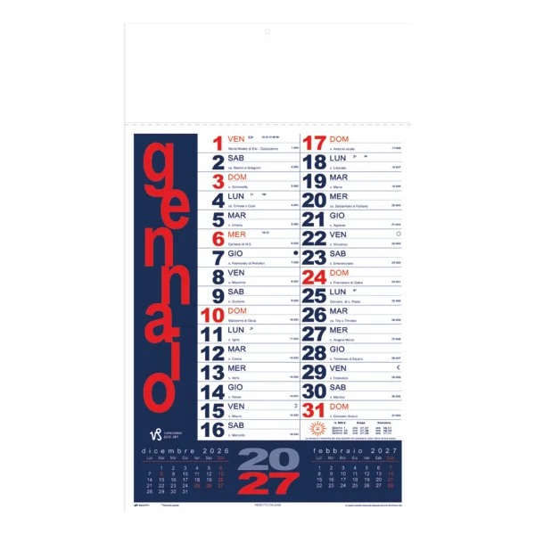 Immagine B059 Calendario “Portoghese”