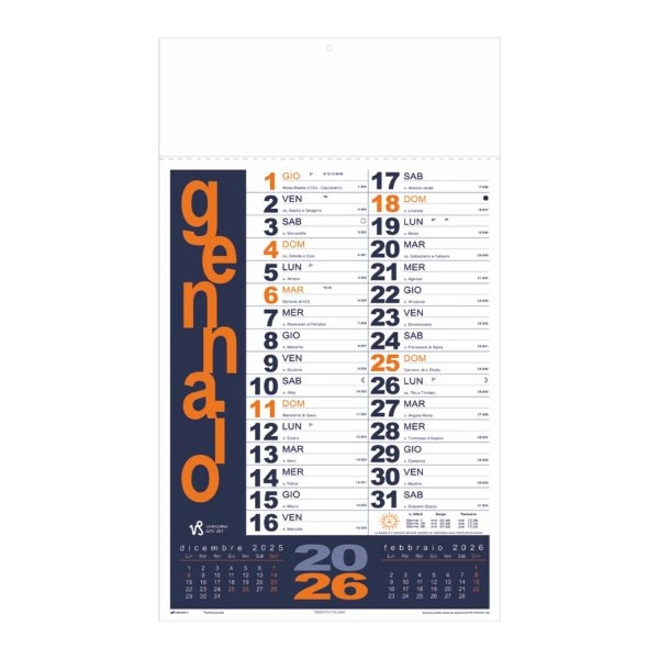 B059 Calendario “Portoghese”
