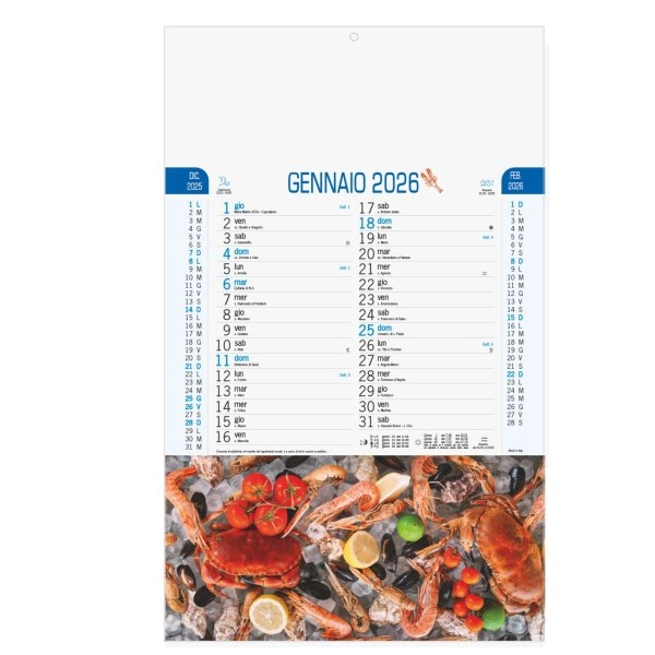 B040 - CALENDARIO PESCE 