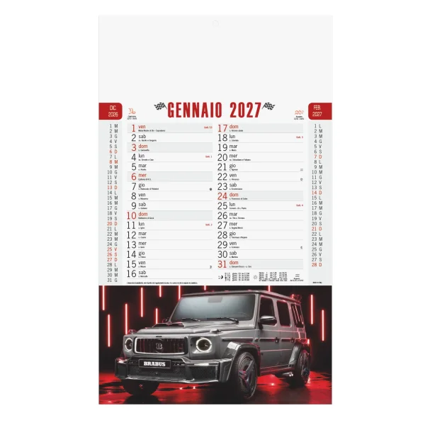 B035 CALENDARIO AUTO SPORTIVE