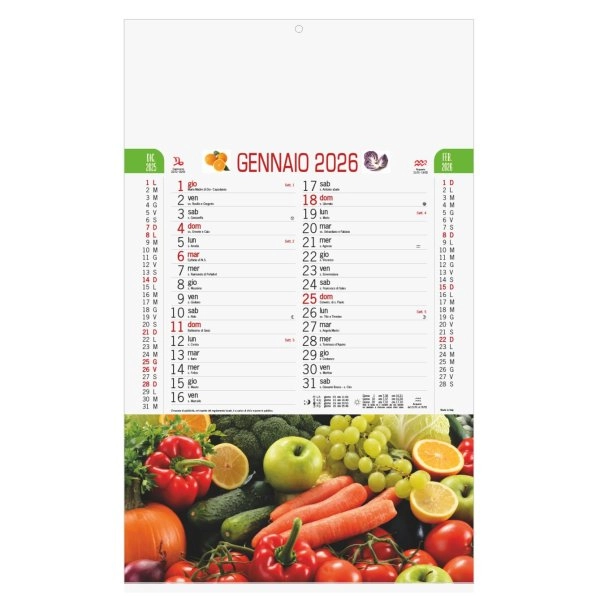 B020 - CALENDARIO FRUTTA E ORTAGGI