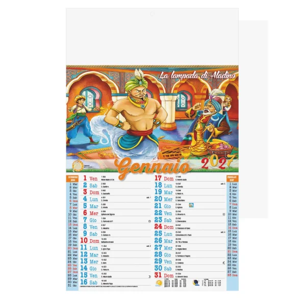 B016 - Calendario Fiabe Trimestrale 