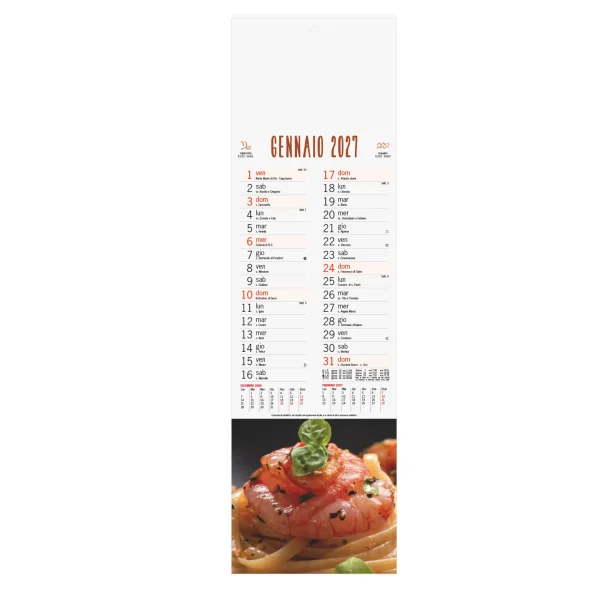 B010 - CALENDARIO GASTRONOMIA