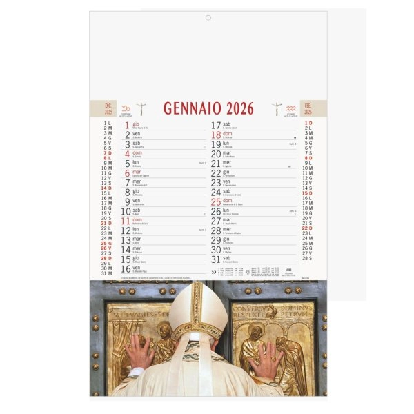 B003 - CALENDARIO PAPA FRANCESCO