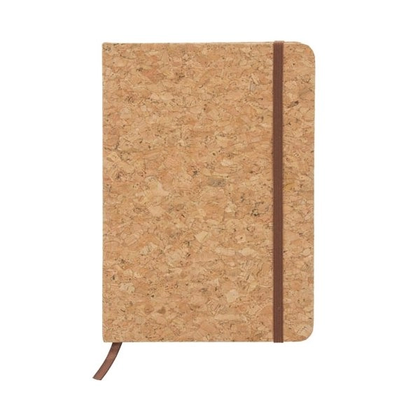 BLOCCO NOTES A5 IN SUGHERO NATURALE 