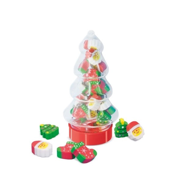 SET DI GOMME DI NATALE 