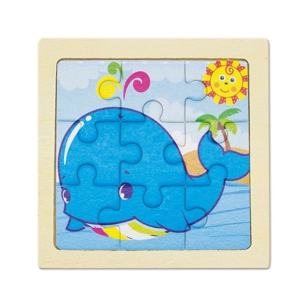 Immagine SET DI 5 PUZZLE IN LEGNO 