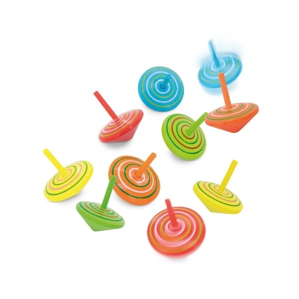 SET 10 TROTTOLE IN LEGNO 