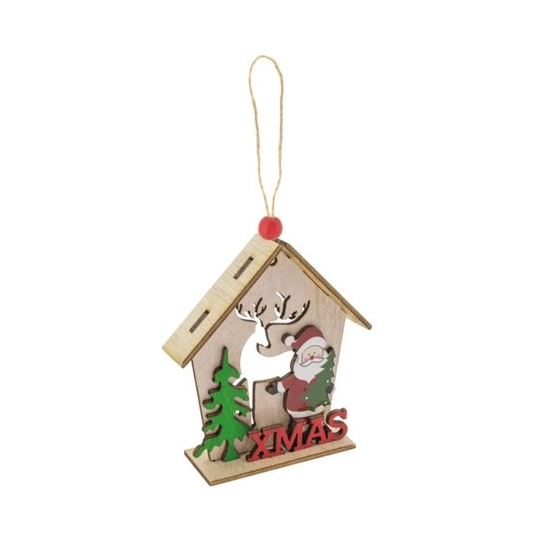 ORNAMENTO DI NATALE IN LEGNO 