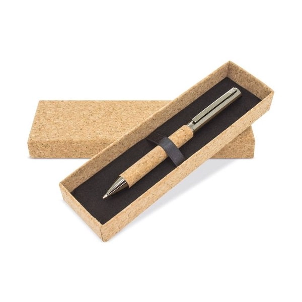 PENNA METALLO E SUGHERO NATURALE 
