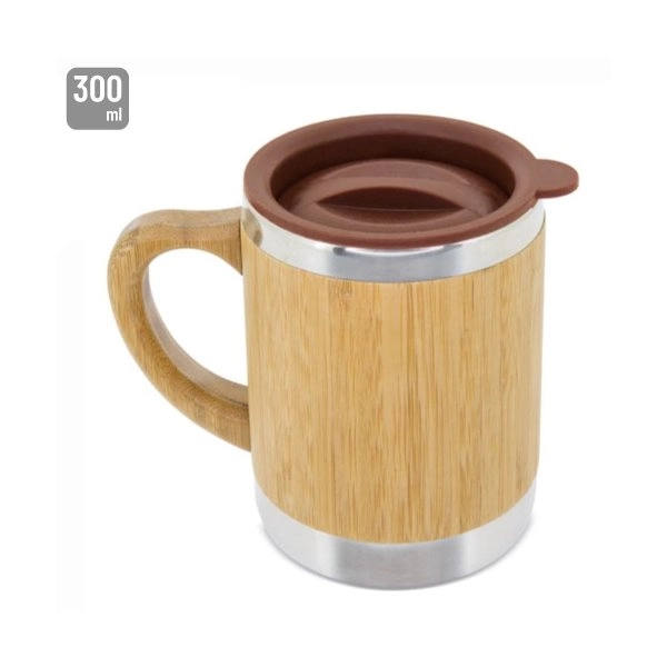 TAZZA ISOTERMICA IN BAMBÚ 