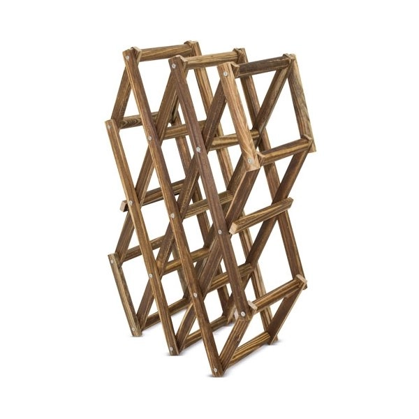 Immagine PORTABOTTIGLIE IN LEGNO DA 10 BOTTIGLIE 