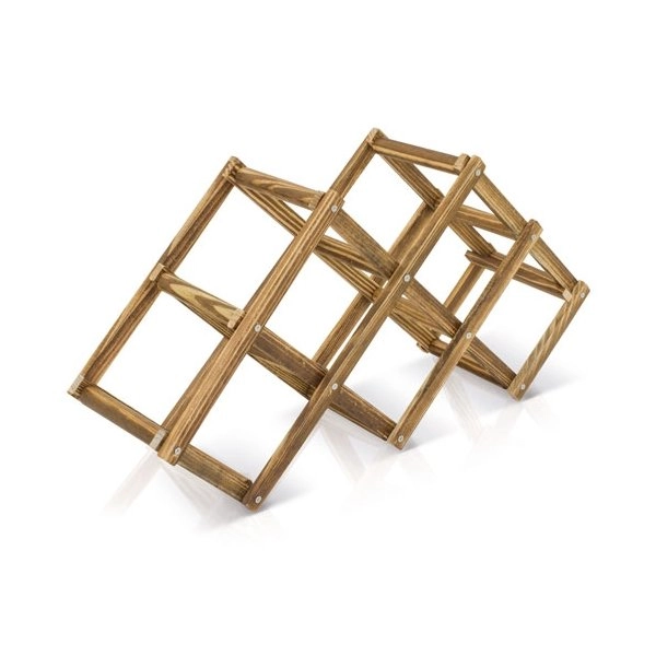 PORTABOTTIGLIE IN LEGNO DA 6 BOTTIGLIE 