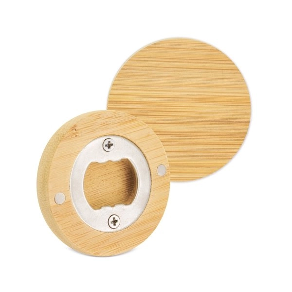 APRIBOTTIGLIE MAGNETICO IN BAMBÙ NATURALE 