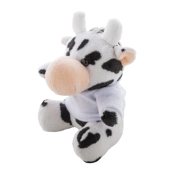 Immagine CowFob Portachiavi con mucca in peluche