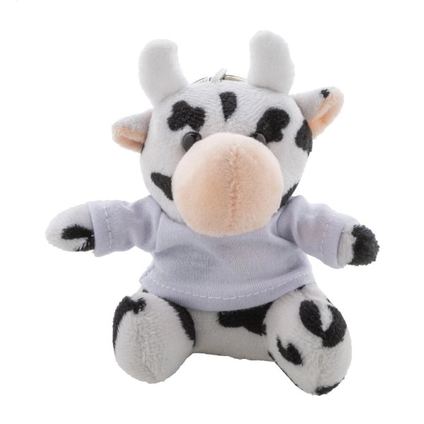 Immagine CowFob Portachiavi con mucca in peluche