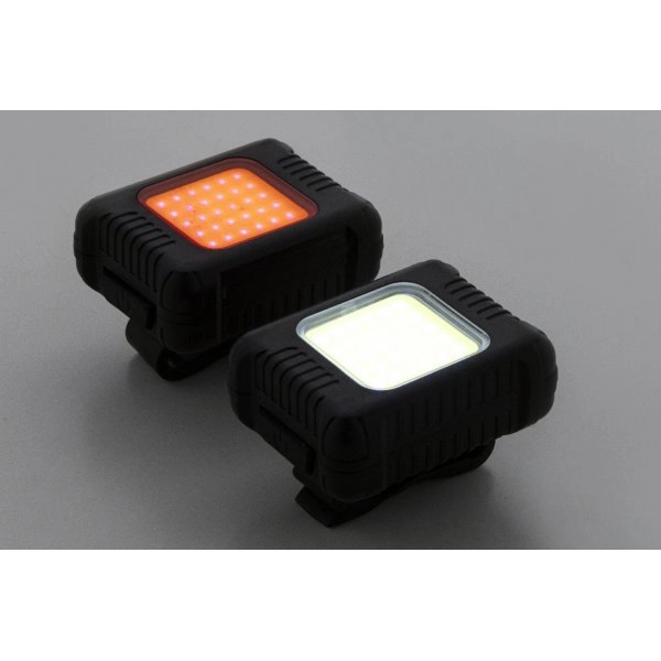 Immagine Cobik set luci ricaricabili per bicicletta