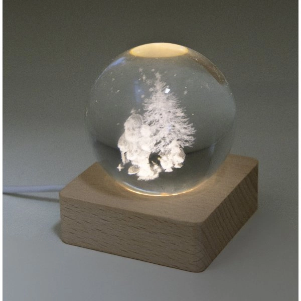 Immagine Borealis Globo luminoso natalizio