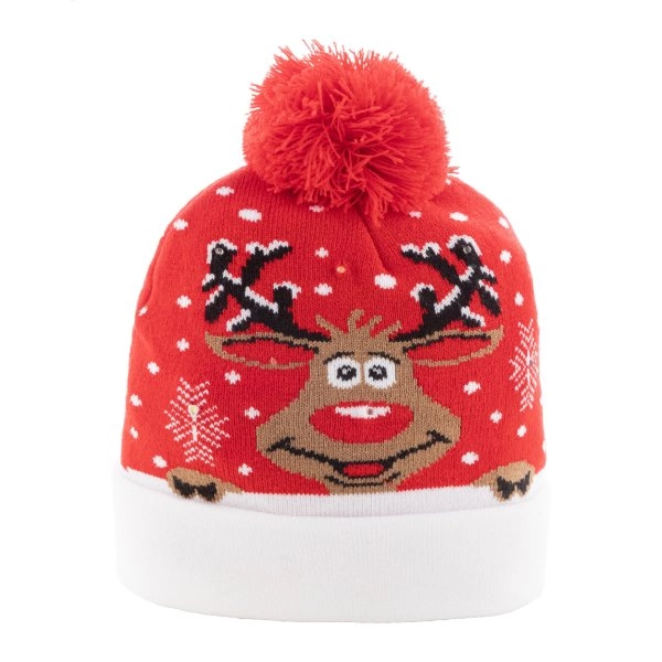 Immagine Norrsken Cappello invernale a LED natalizio, renna