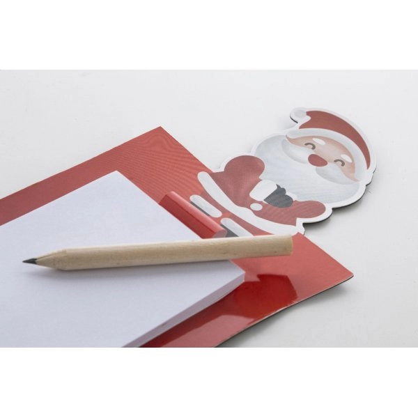 Immagine Julliste Blocco note magnetico natalizio, Babbo Natale
