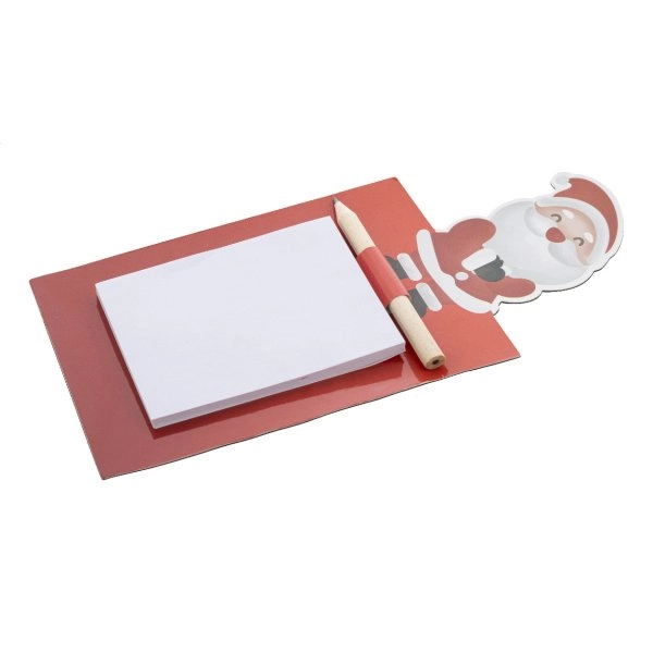 Immagine Julliste Blocco note magnetico natalizio, Babbo Natale