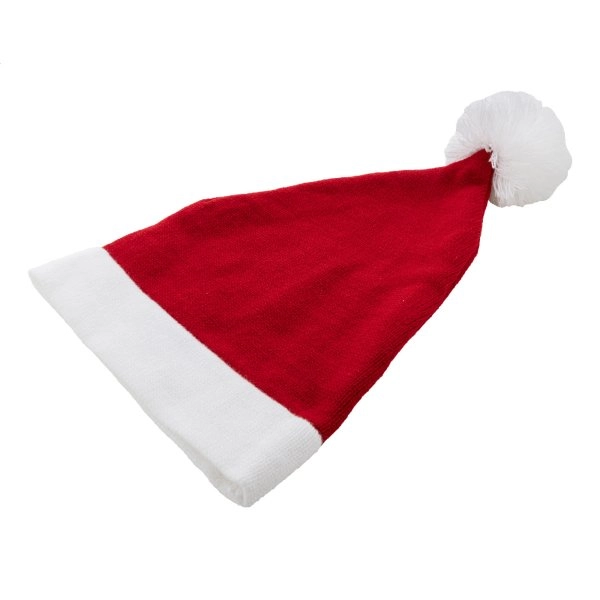 Immagine Babbo cappello da Babbo Natale lavorato a maglia