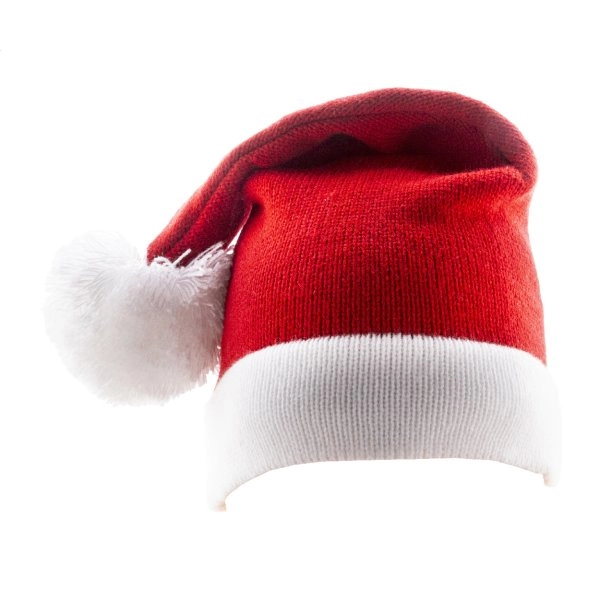 Immagine Babbo cappello da Babbo Natale lavorato a maglia