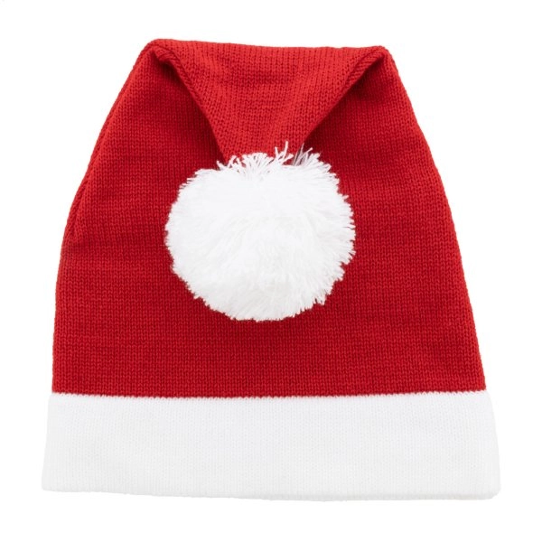 Immagine Babbo cappello da Babbo Natale lavorato a maglia