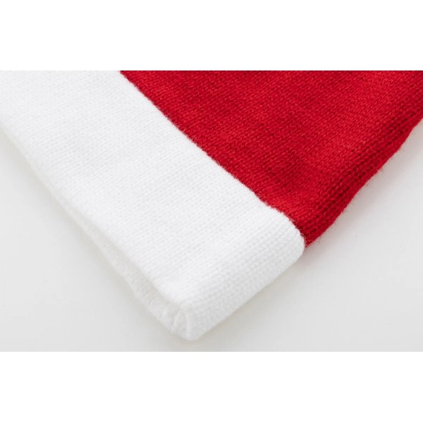 Immagine Babbo cappello da Babbo Natale lavorato a maglia
