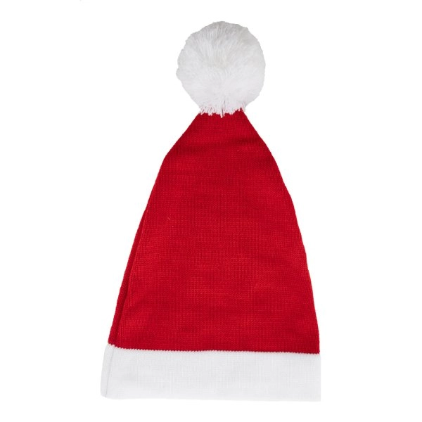 Immagine Babbo cappello da Babbo Natale lavorato a maglia