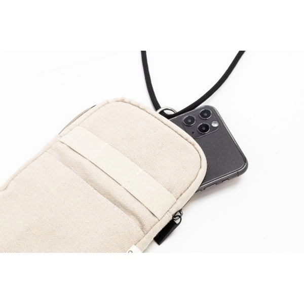 Immagine CanvaFon borsa portacellulare a tracolla in canvas riciclato