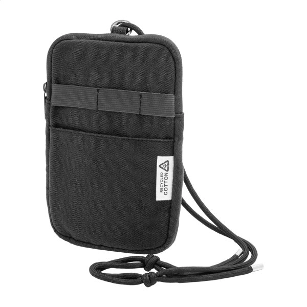 Immagine CanvaFon borsa portacellulare a tracolla in canvas riciclato