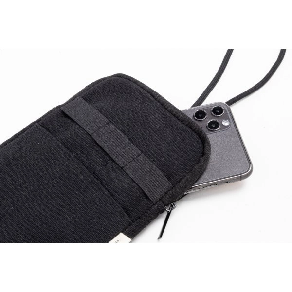 Immagine CanvaFon borsa portacellulare a tracolla in canvas riciclato