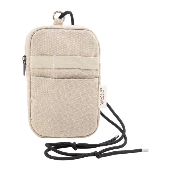 Immagine CanvaFon borsa portacellulare a tracolla in canvas riciclato