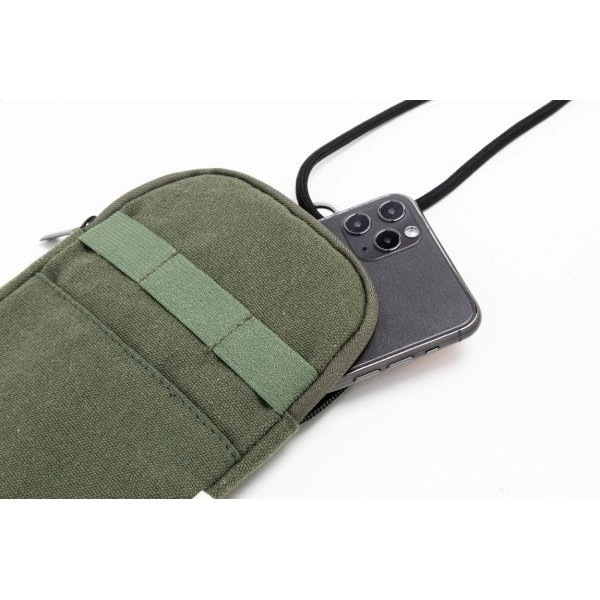 Immagine CanvaFon borsa portacellulare a tracolla in canvas riciclato