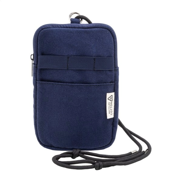 Immagine CanvaFon borsa portacellulare a tracolla in canvas riciclato
