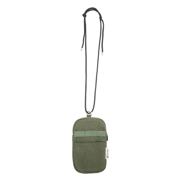 Immagine CanvaFon borsa portacellulare a tracolla in canvas riciclato