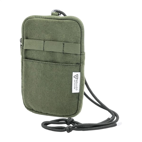 Immagine CanvaFon borsa portacellulare a tracolla in canvas riciclato