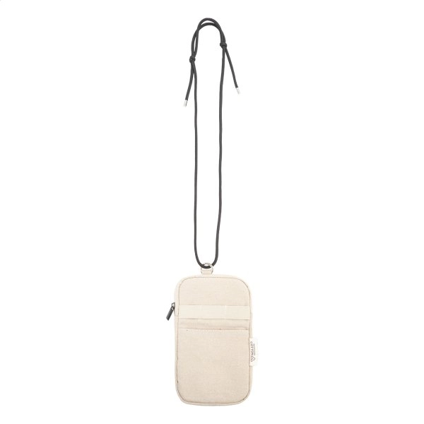 Immagine CanvaFon borsa portacellulare a tracolla in canvas riciclato